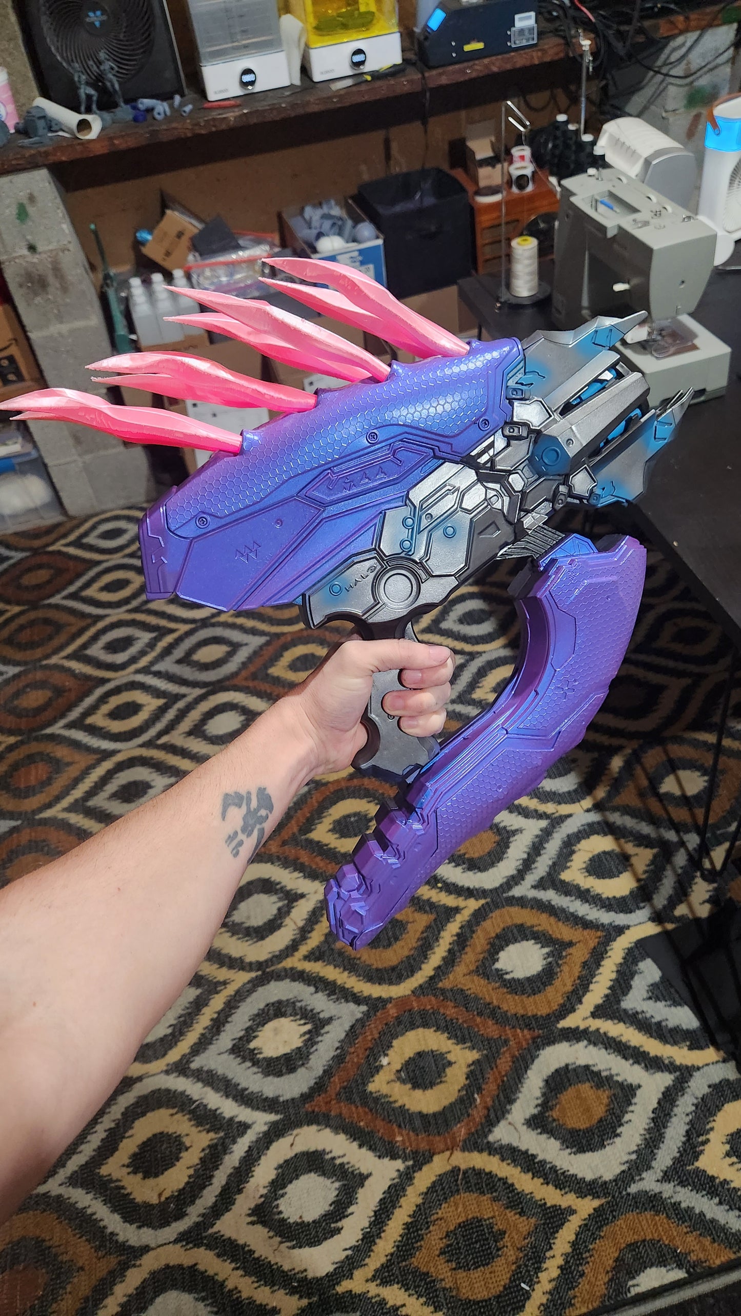 Halo 3 Boomco Needler Repainted - Colorshift with Needles