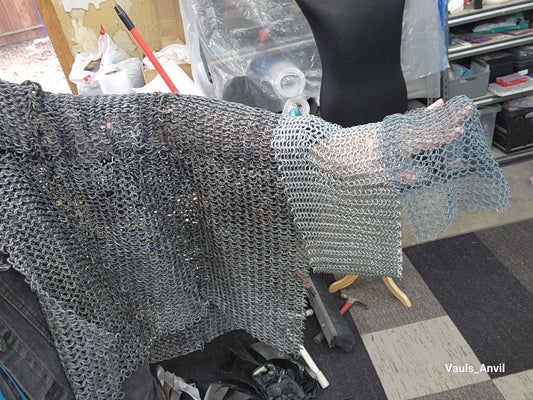 3D Printed Chainmail Sheets for Cosplay PLA or Resin