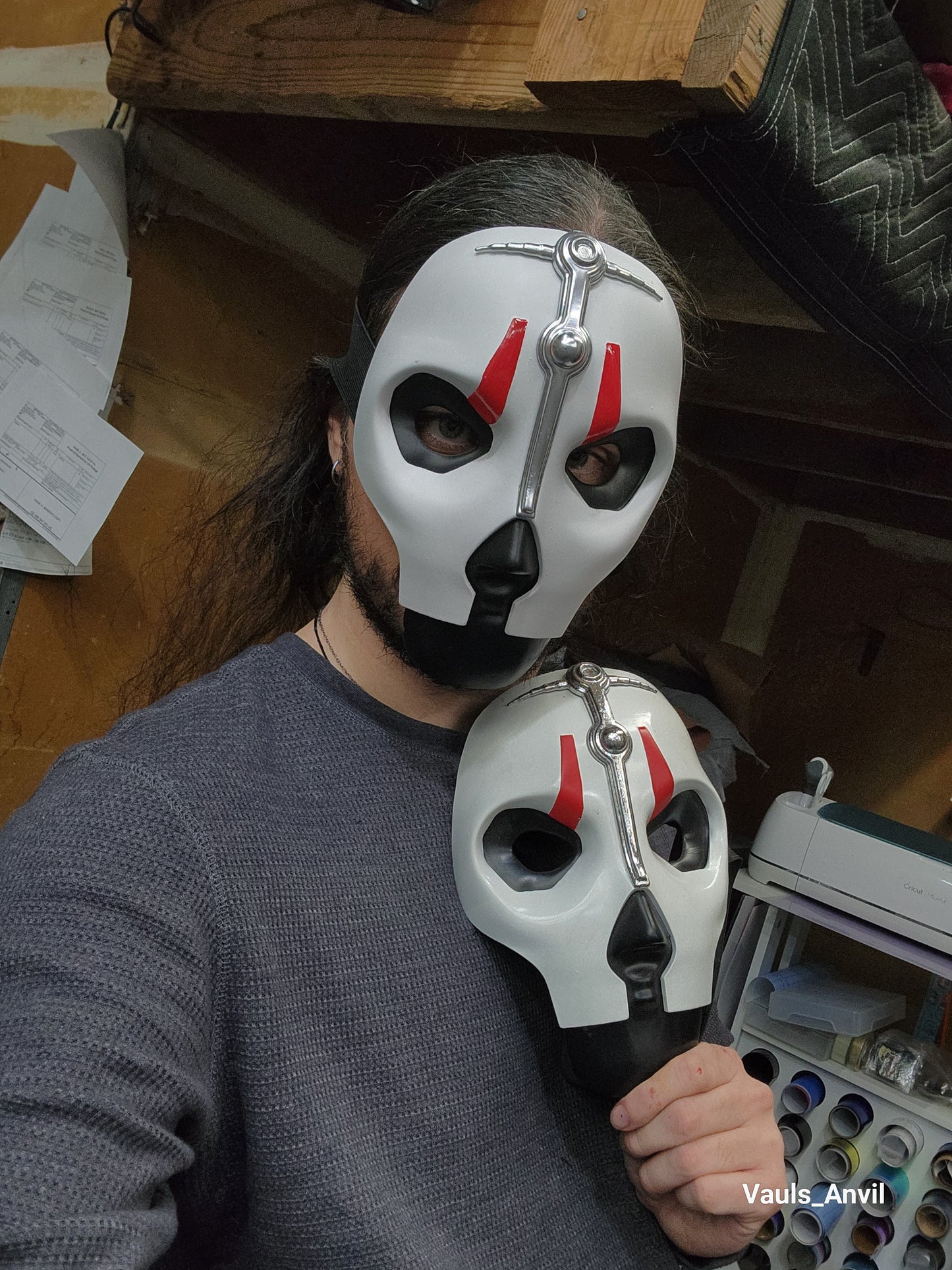 Mask of Darth Nihilus - Resin Cosplay Replica - Kotor 2 Style