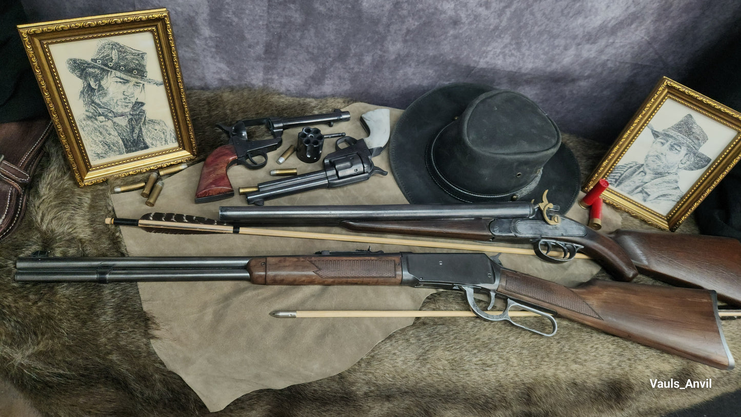 Winchester Lever Action Foam Dart Gun Painted Replica Cosplay Prop - Red Dead Redemption Cosplay