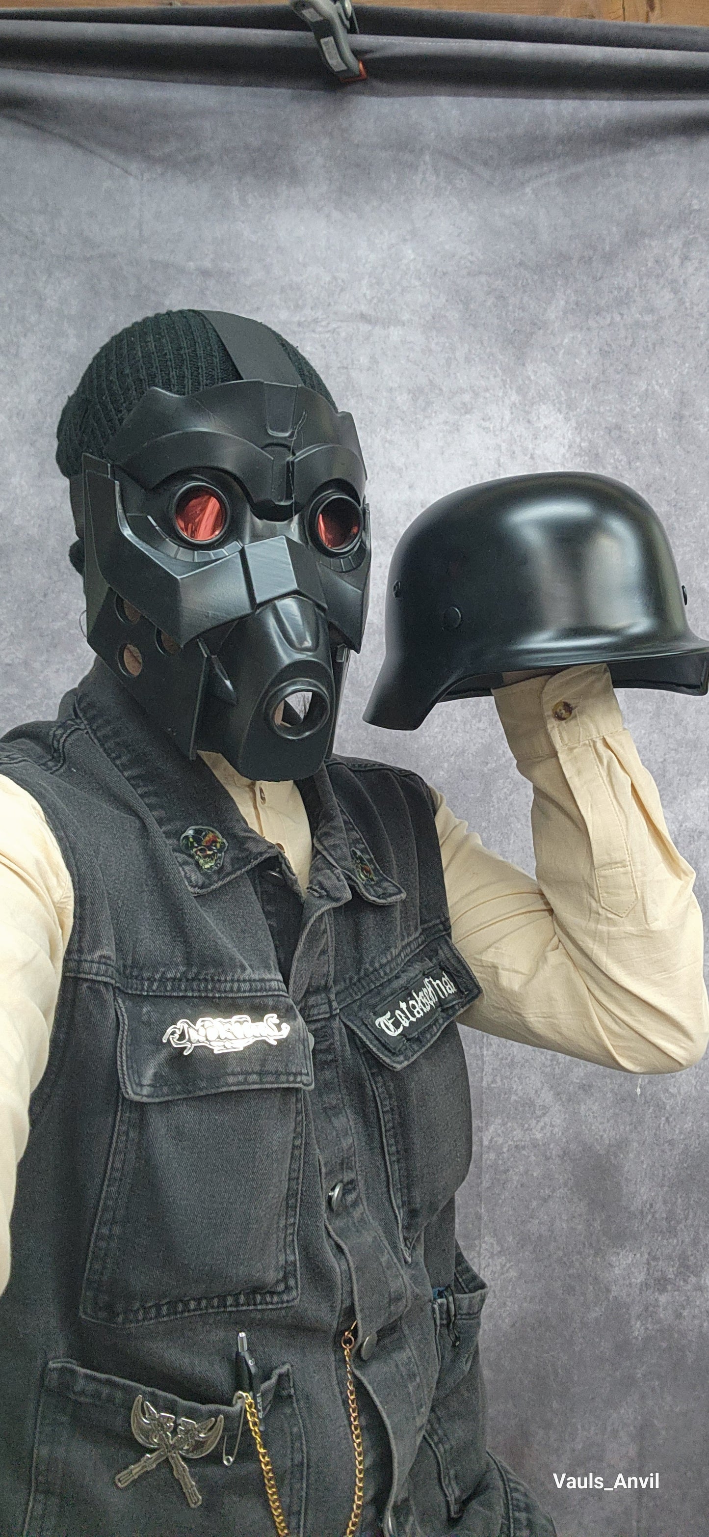 Jin-Roh Wolf Brigade Helmet and Mask Wearable Cosplay Prop