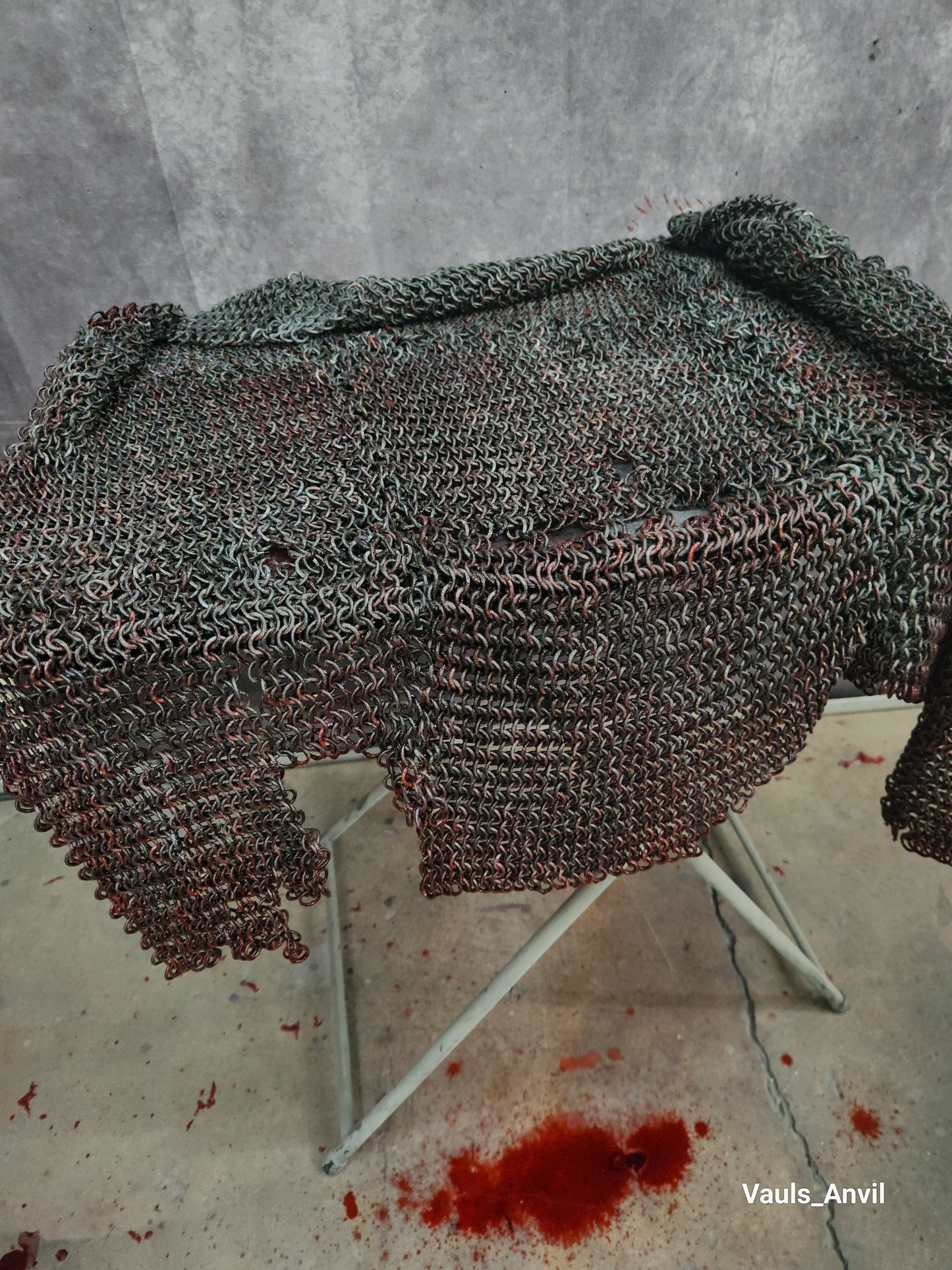 3D Printed Chainmail Sheets for Cosplay PLA or Resin