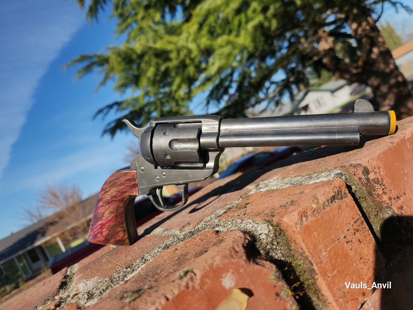 Cattleman Revolver Resin Replica - RDR2 Cosplay Prop - Spinning and Removable Cylinder