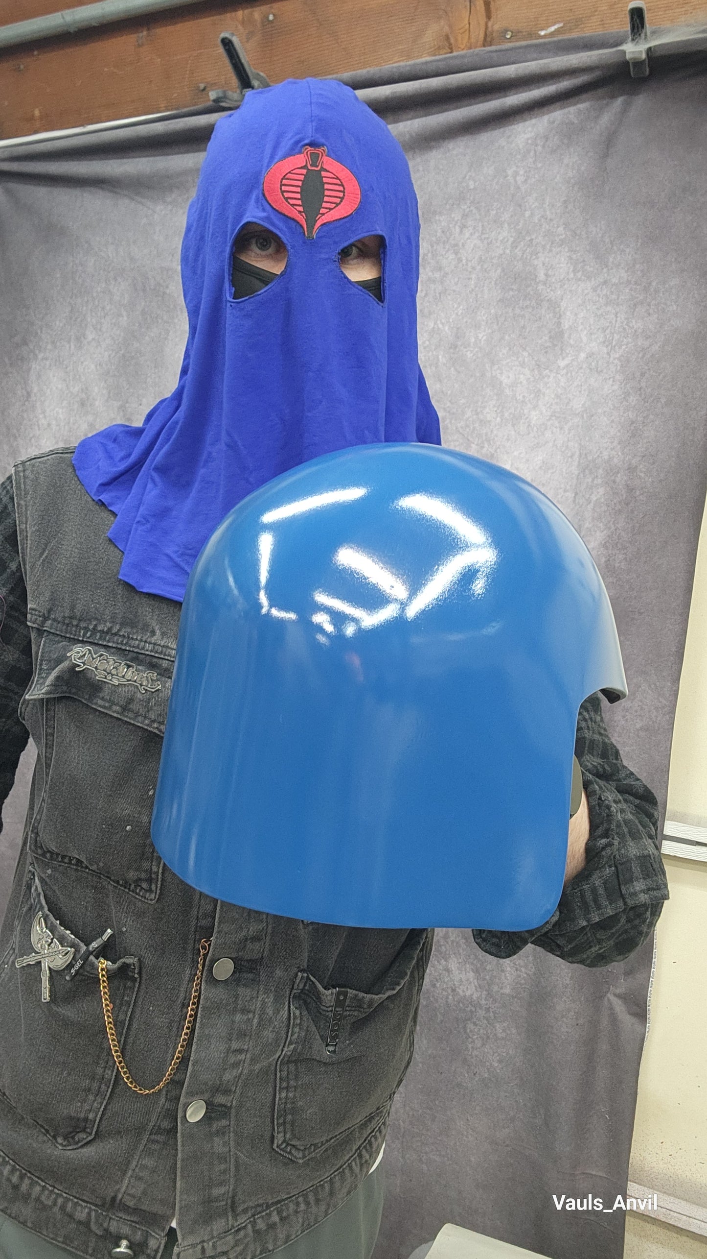 GI Joe Cobra Trooper Resin Helmet Replica - Cosplay Resin Cast