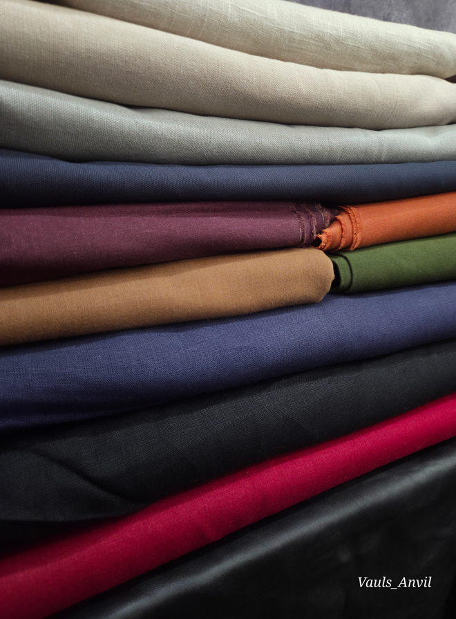 Jedi Dickie Collar Half Shirt Linen
