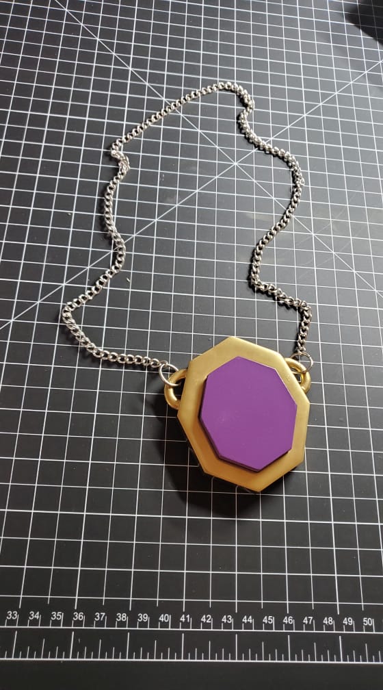 Runescape Amulet of Glory Replica Cosplay Display Necklace Resin