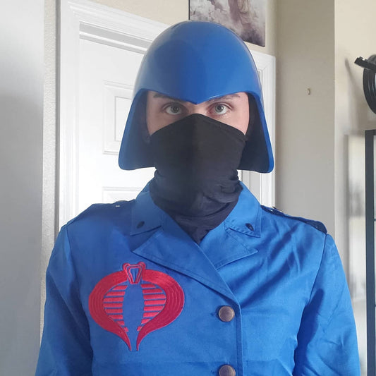 GI Joe Cobra Trooper Resin Helmet Replica - Cosplay Resin Cast