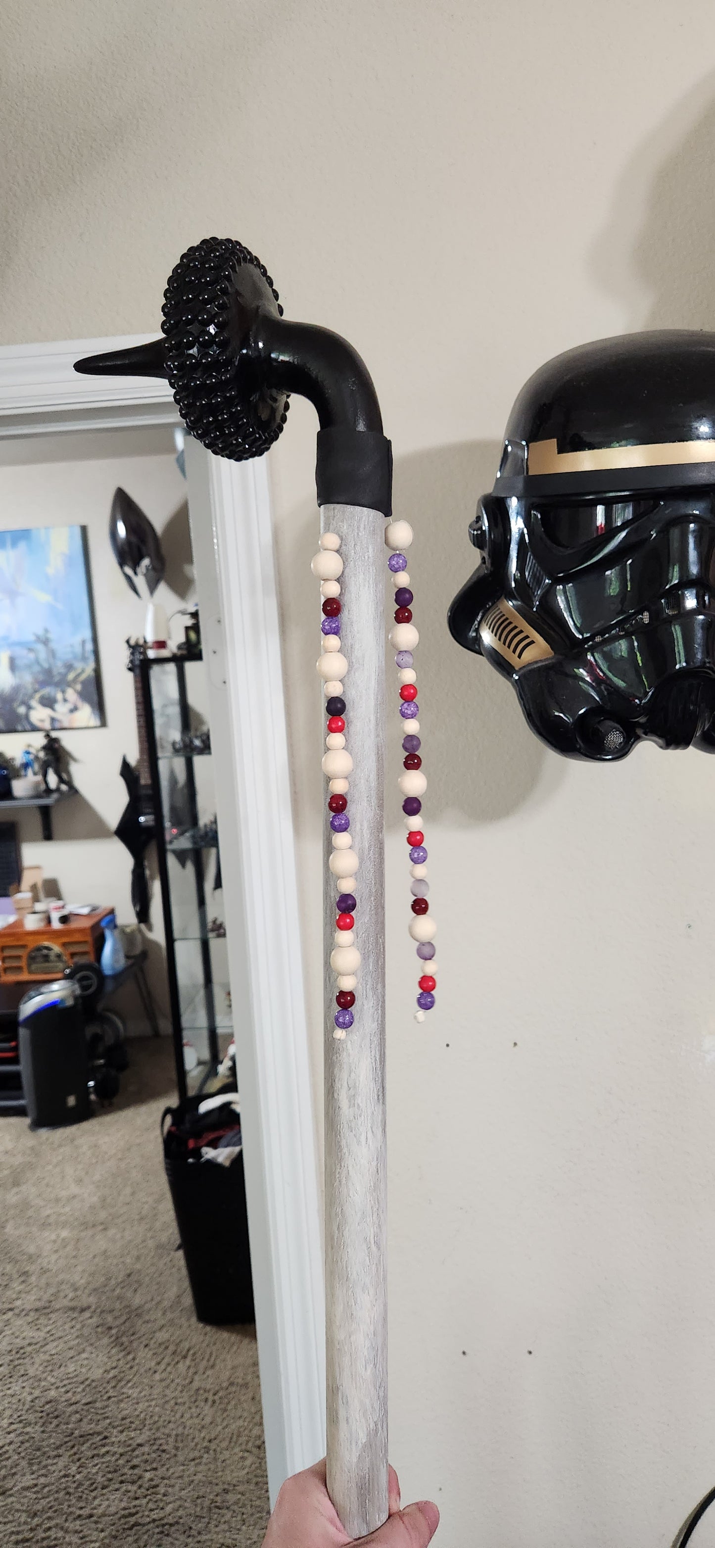 Tusken Raider Gaffee Stick Resin PVC Breakdown Prop