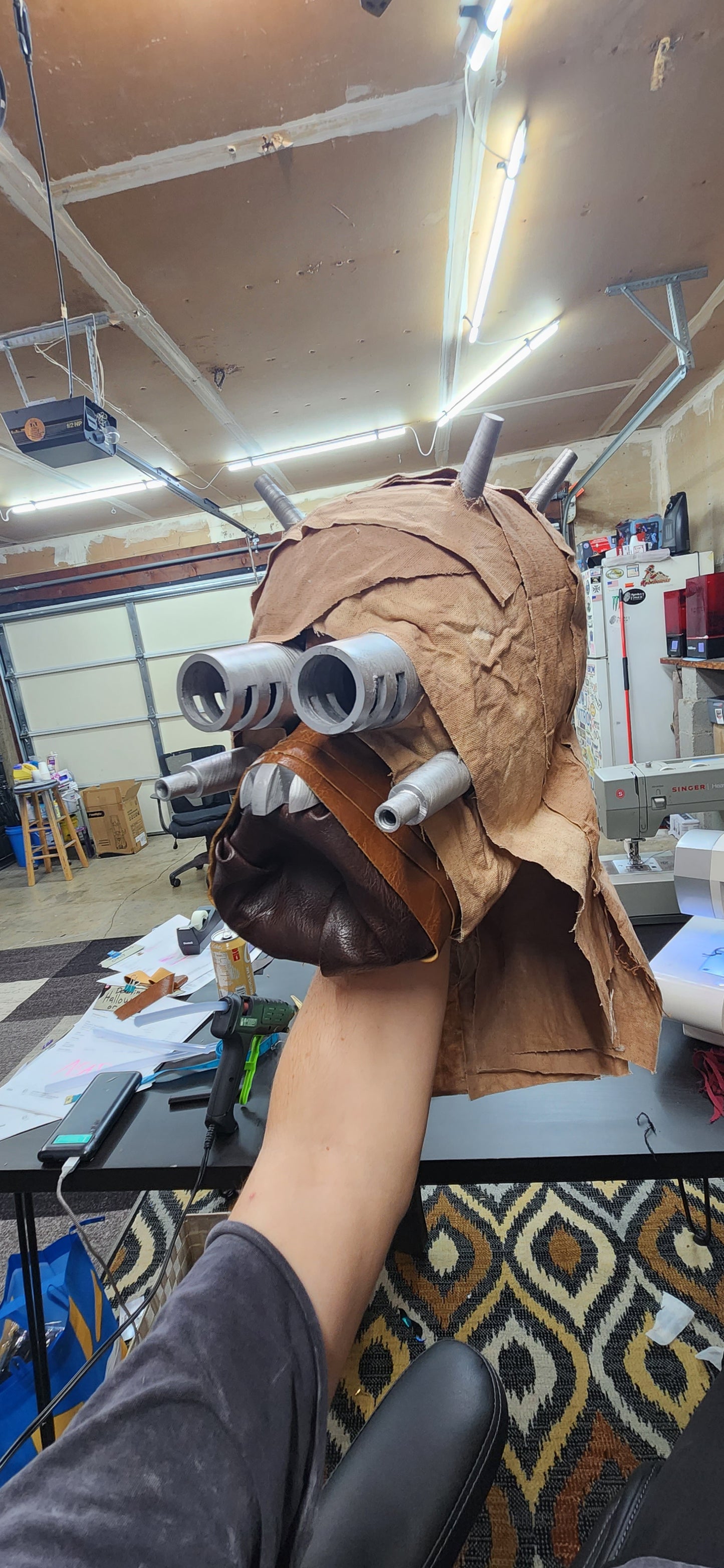 Tusken Raider Headpiece Replica Star Wars