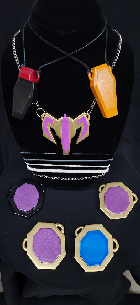 Runescape Amulet of Glory Replica Cosplay Display Necklace Resin