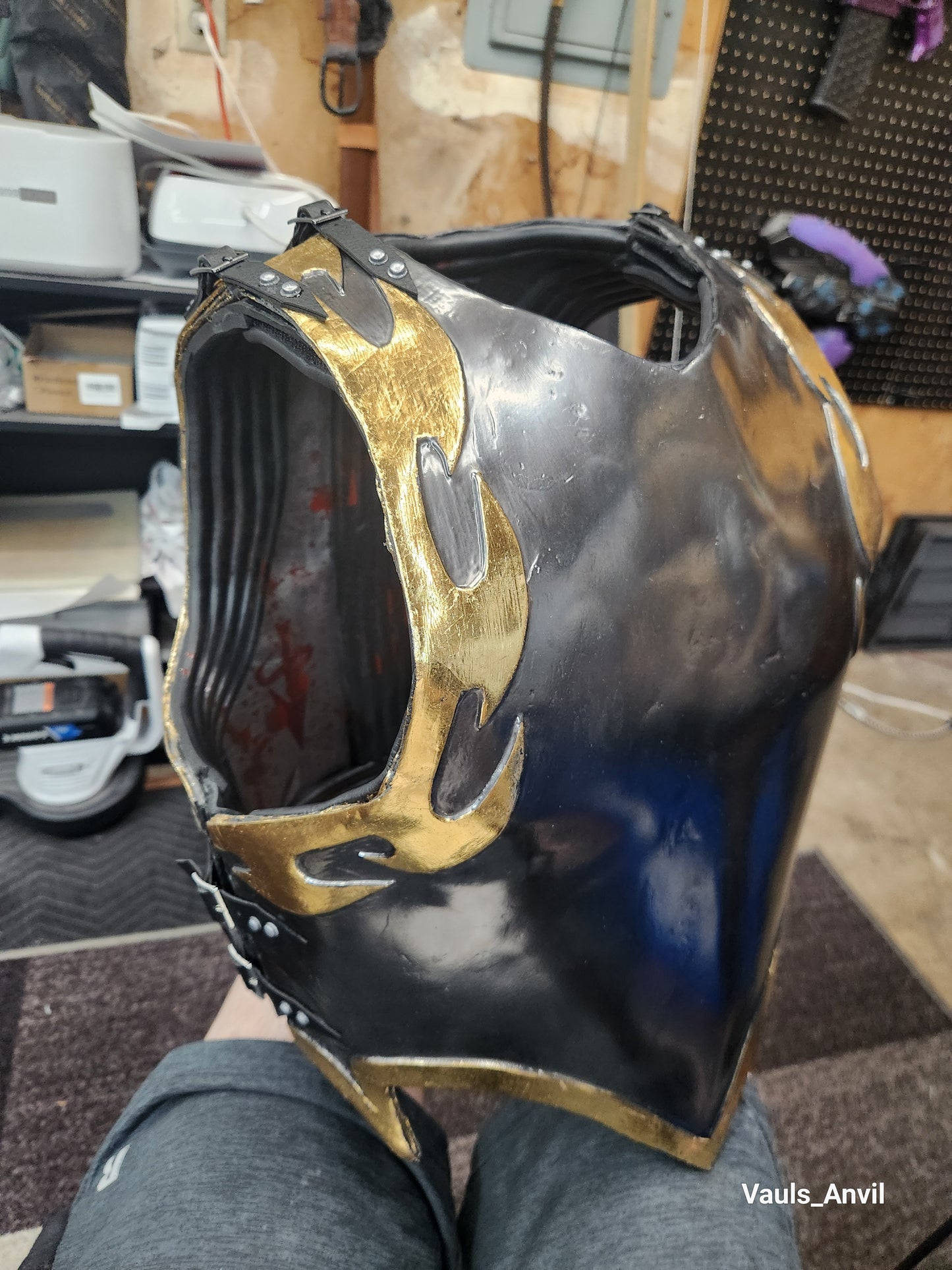 Dark Elf Assassin Cosplay Larp Armor - Worbla Custom Made