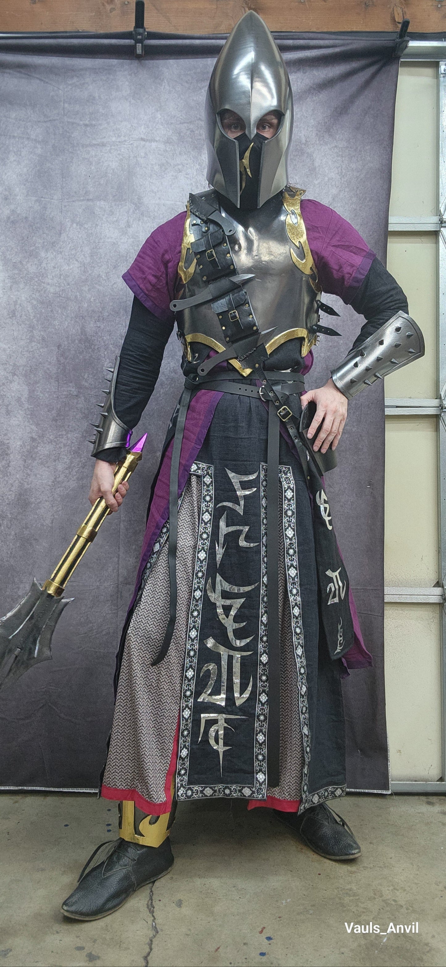 Dark Elf Assassin Cosplay Larp Armor - Worbla Custom Made