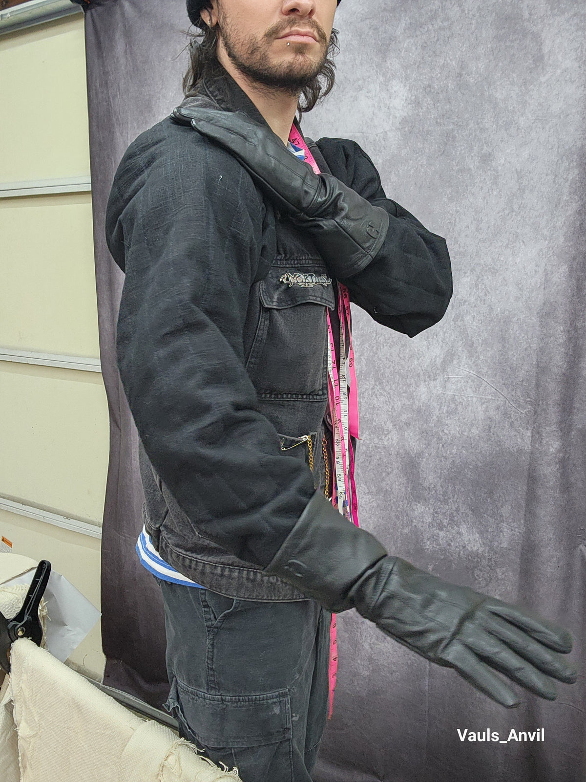 Darth Nihilus Quilted Sleeves Se - Linen