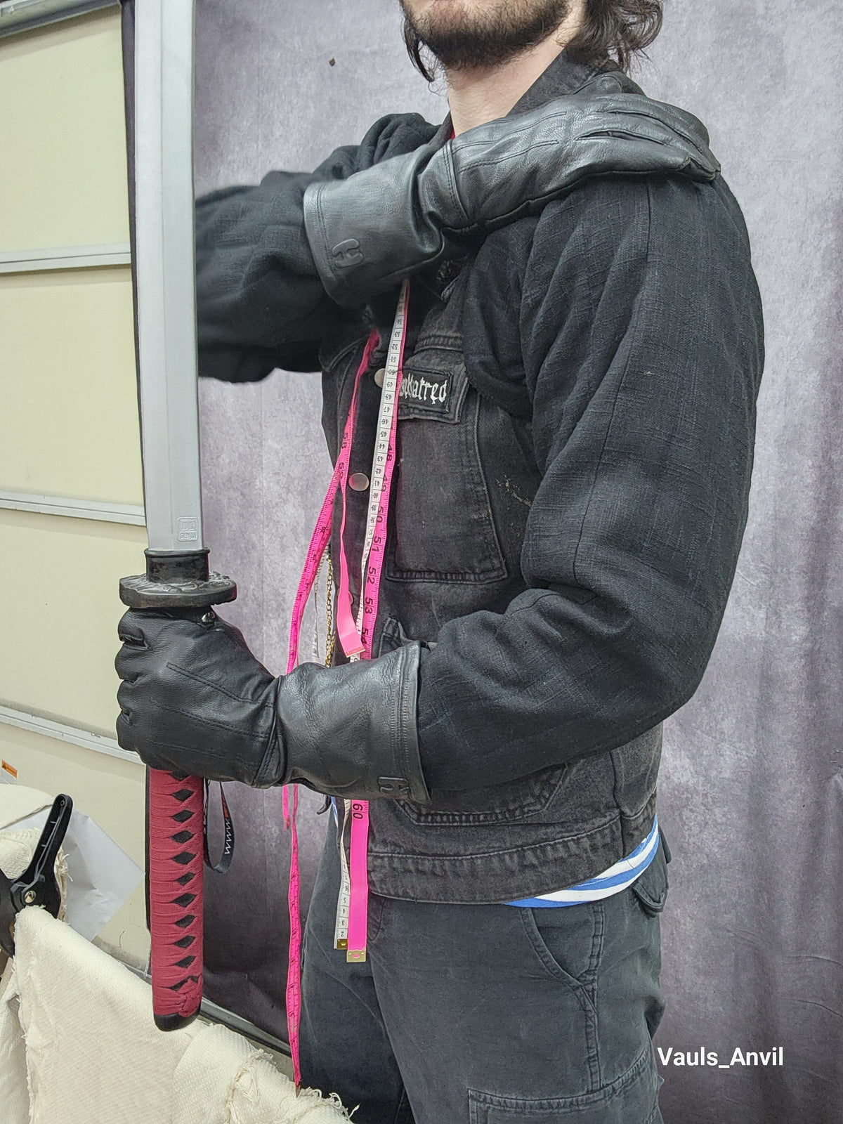 Darth Nihilus Quilted Sleeves Se - Linen