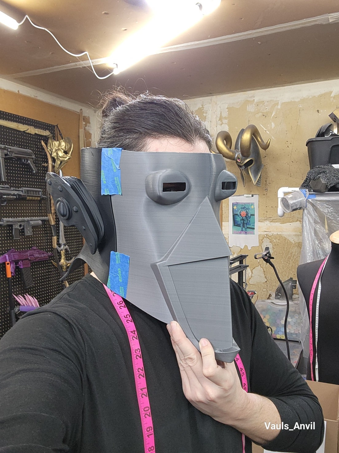 Morrowind Dwemer Helmet Display Replica - Cosplay 3D Print