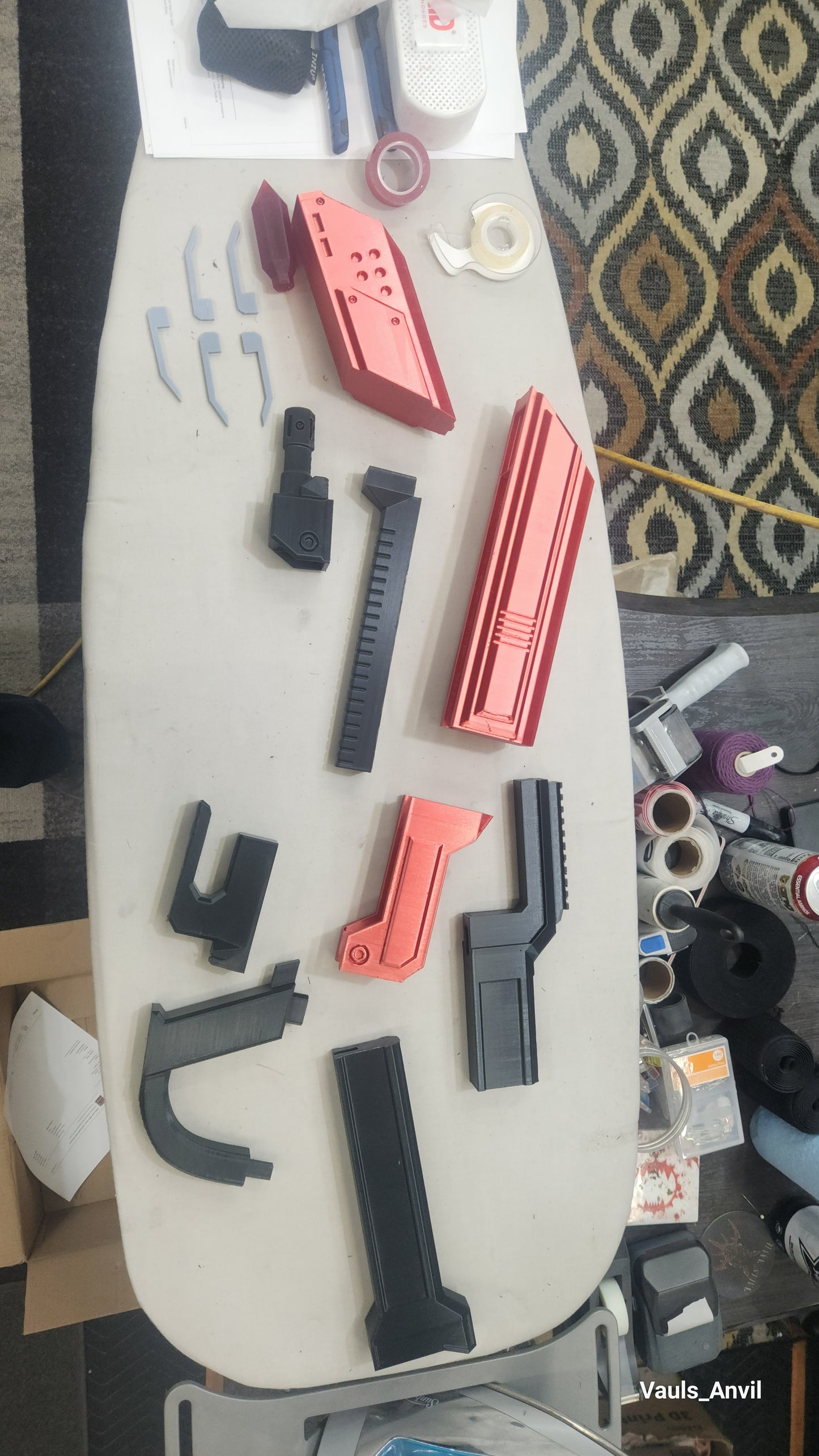 NOD Laser Rifle Cosplay Prop Replica 3D Print Full Size