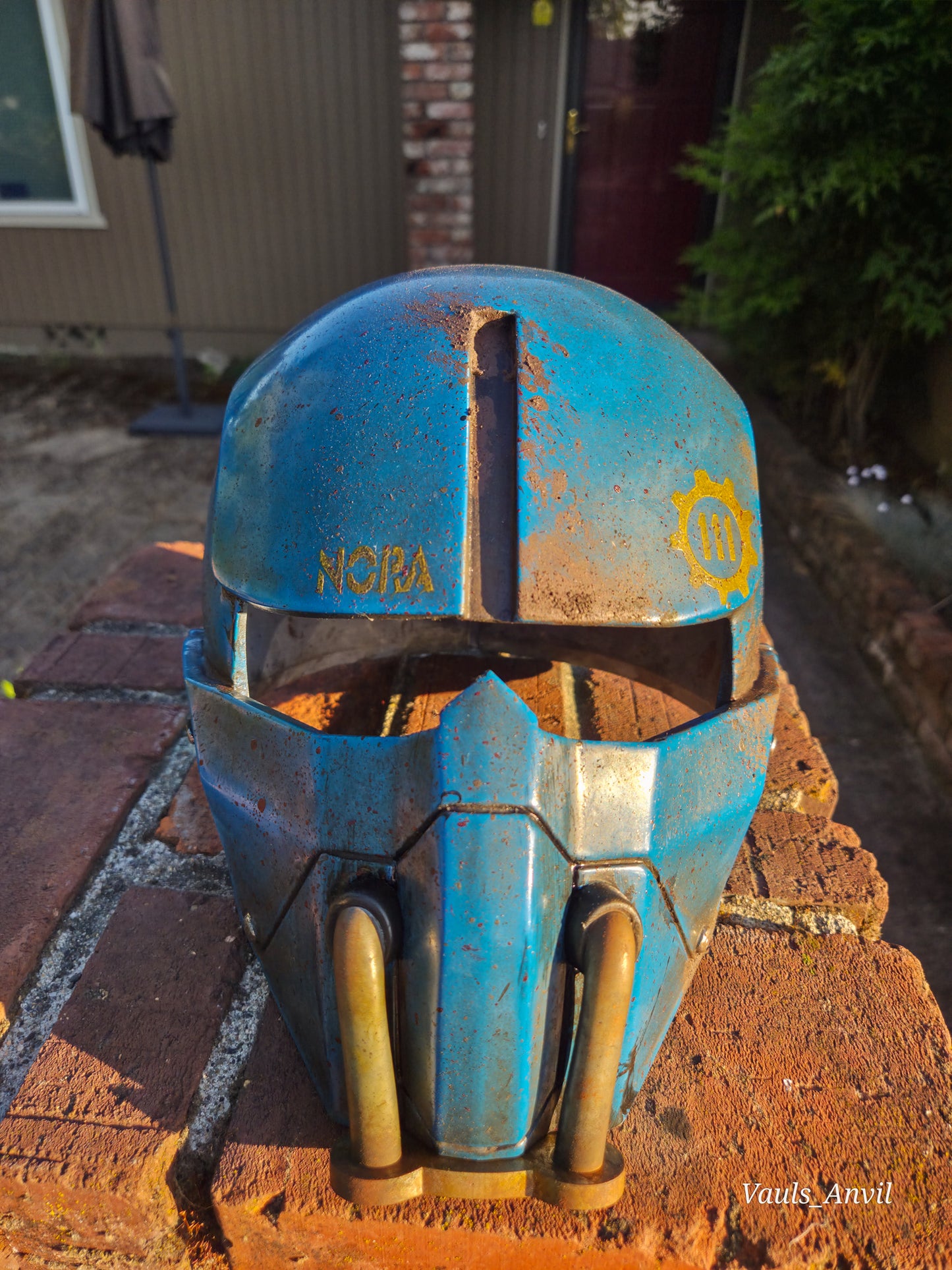 Fallout 4 Vault Dweller Institute Wearable Helmet - Custom Cosplay Replica
