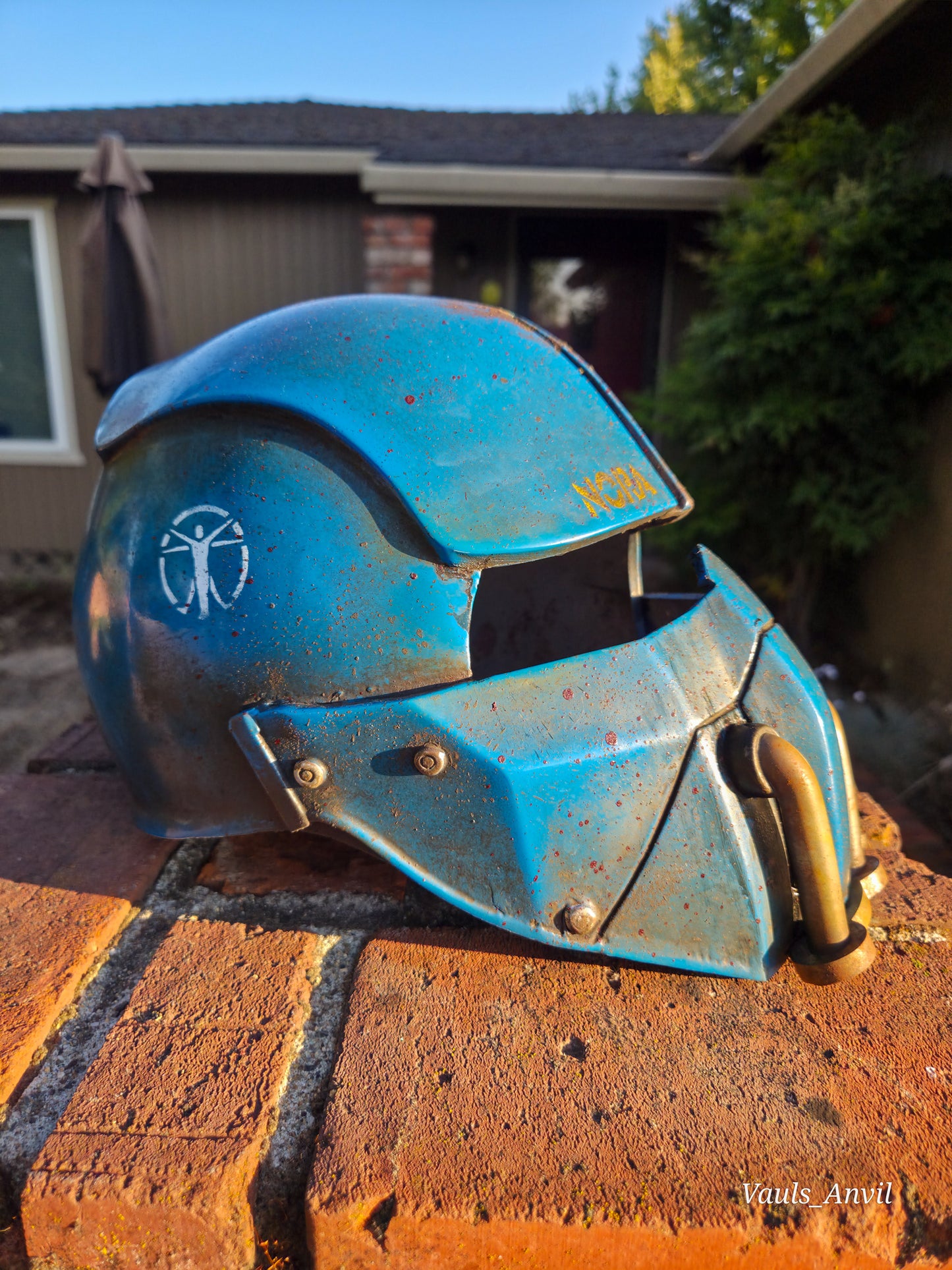 Fallout 4 Vault Dweller Institute Wearable Helmet - Custom Cosplay Replica