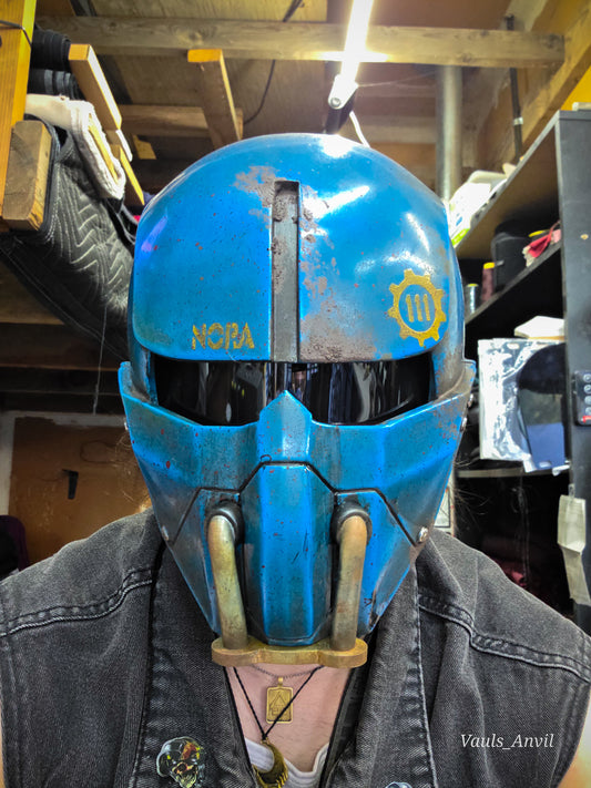 Fallout 4 Vault Dweller Institute Wearable Helmet - Custom Cosplay Replica