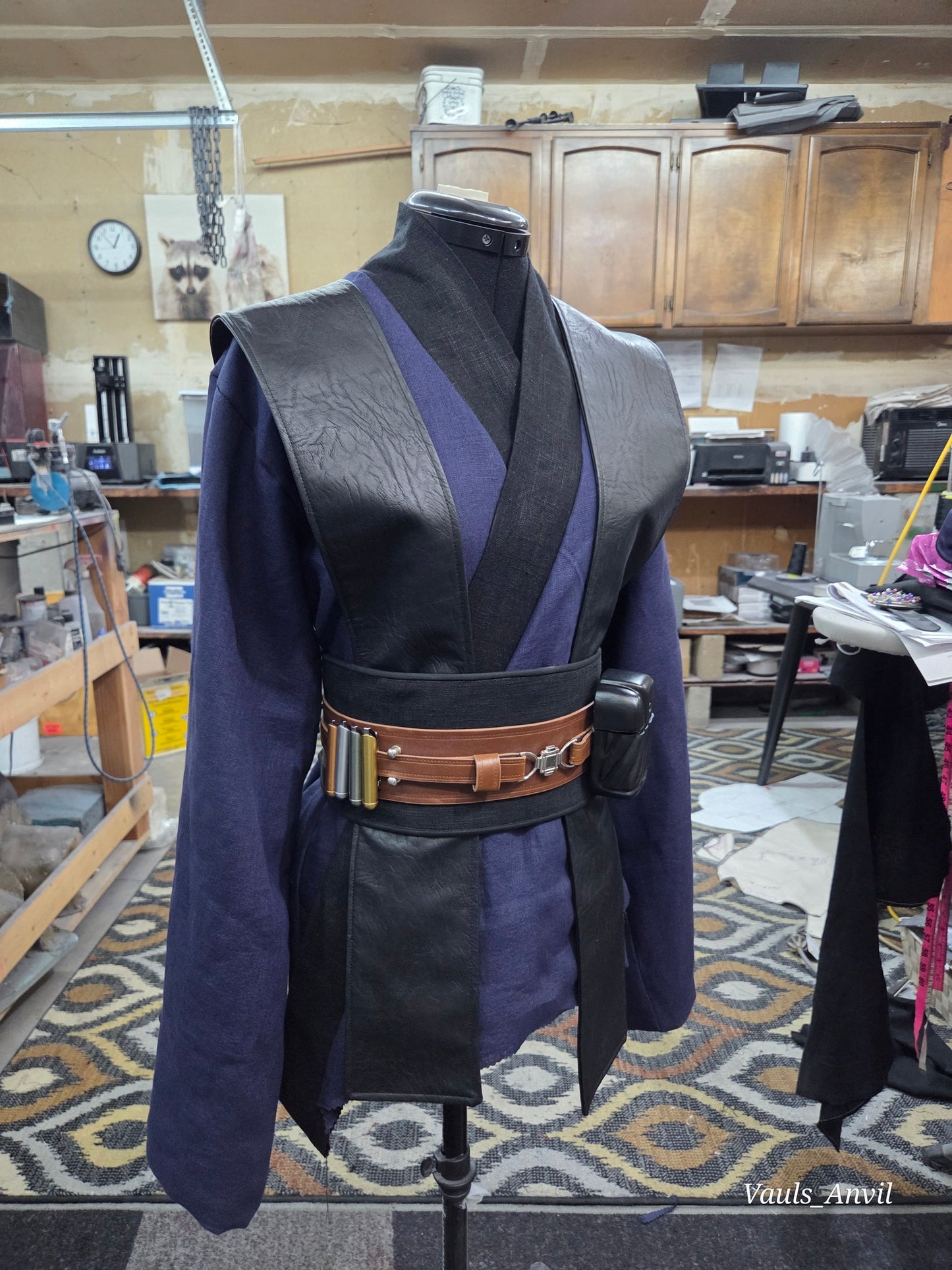 'Shadow' Jedi/Force User Robes Set with Belt