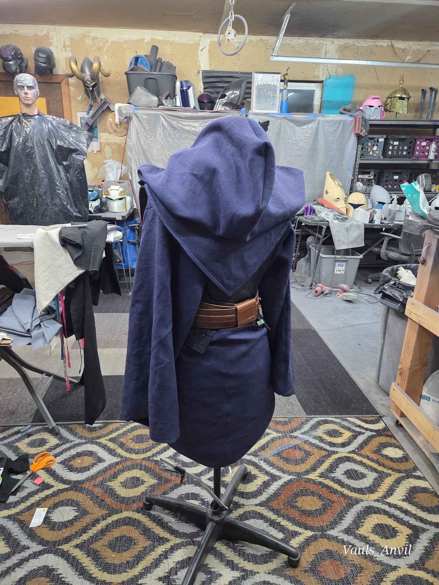 'Shadow' Jedi/Force User Robes Set with Belt