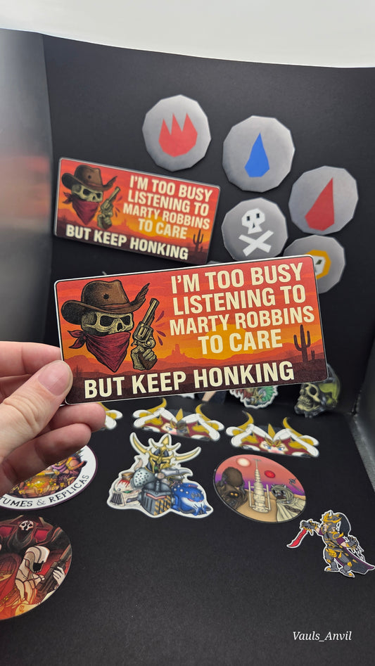 Marty Robbins Stickers (2)