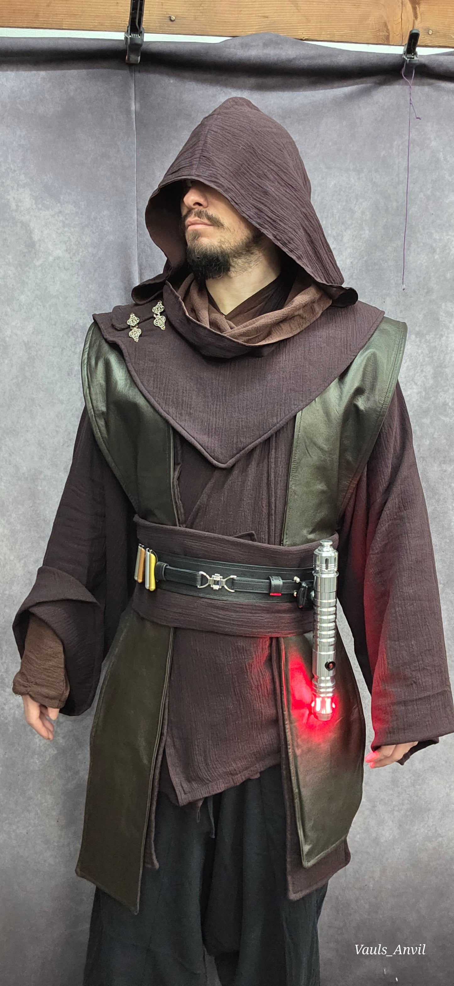 'Shadow' Jedi Sith Hoodpiece & Mantle - Star Wars Cosplay