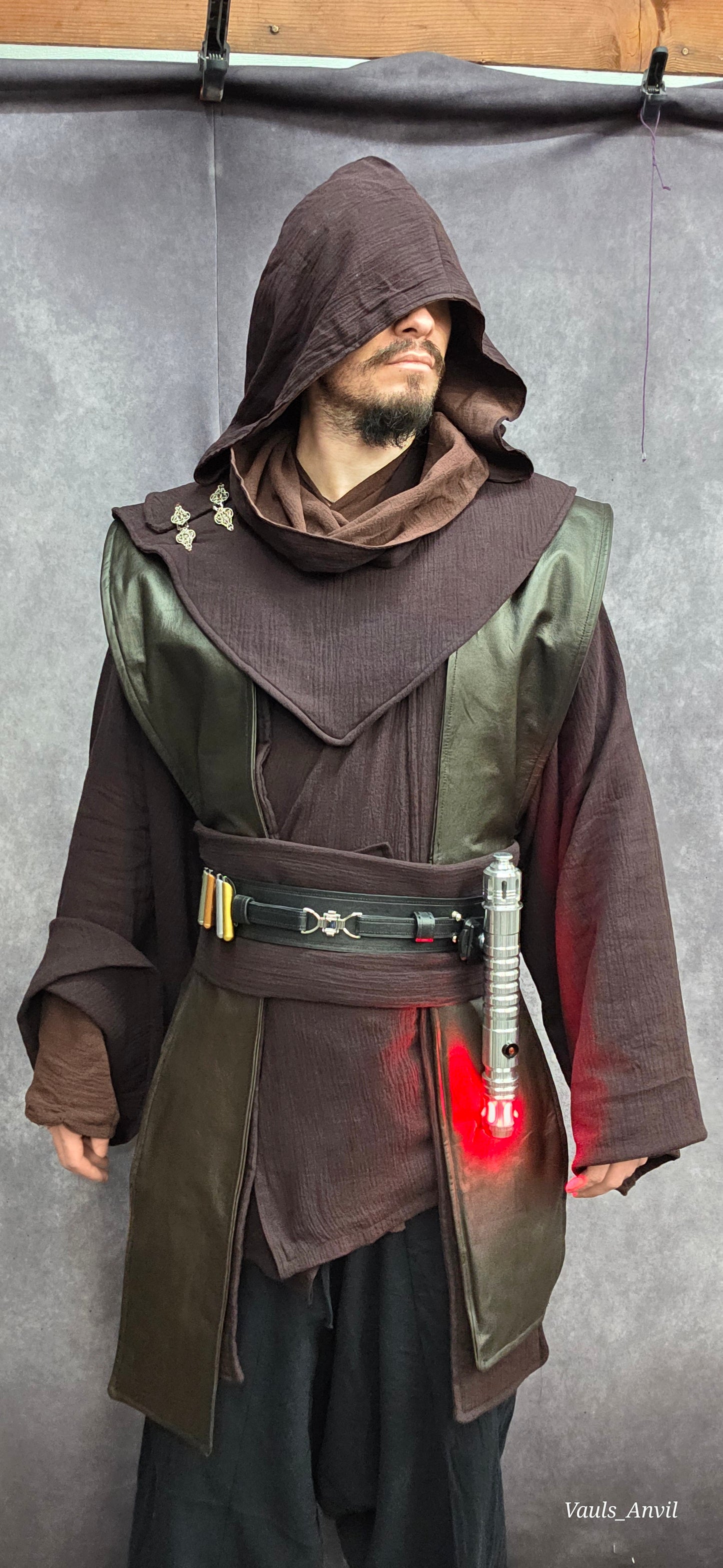 'Shadow' Jedi Sith Hoodpiece & Mantle - Star Wars Cosplay
