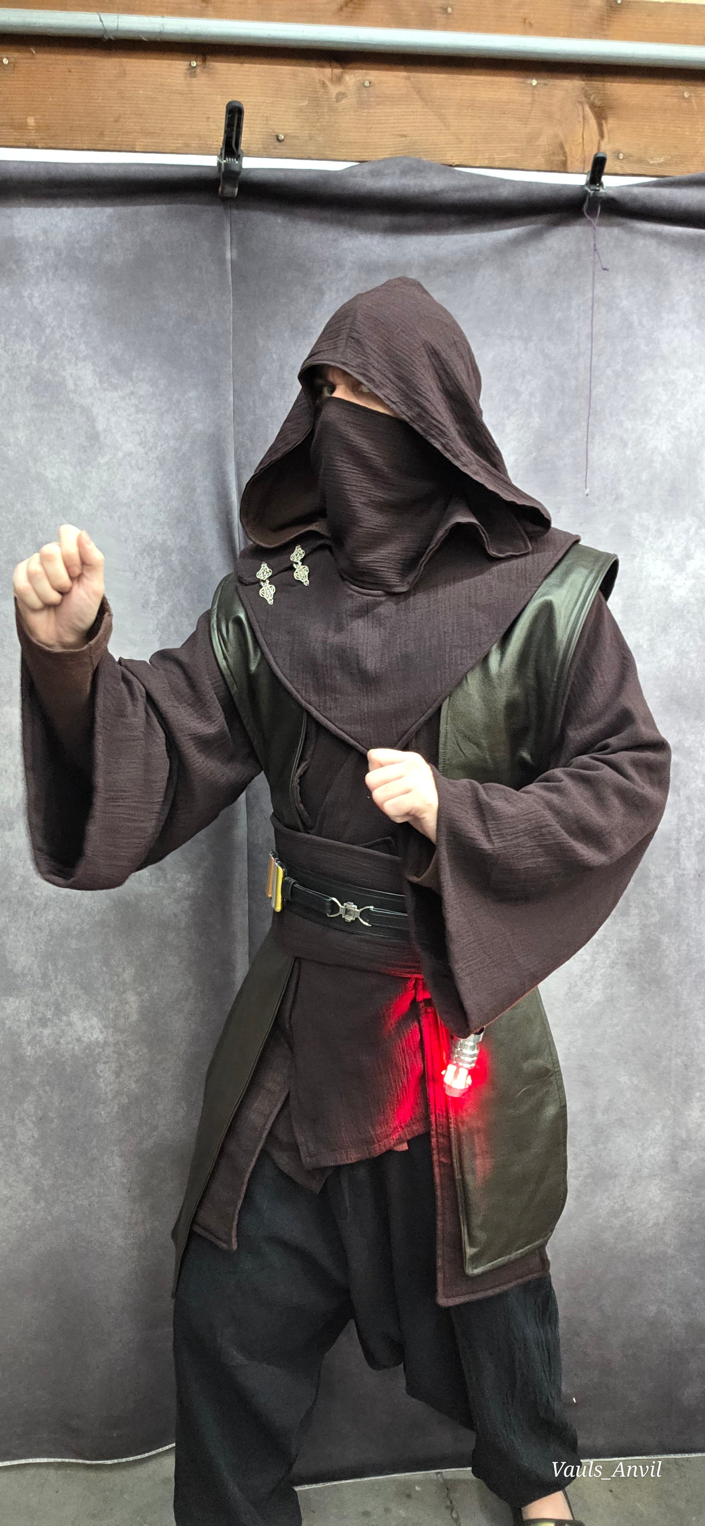 'Shadow' Jedi Sith Hoodpiece & Mantle - Star Wars Cosplay
