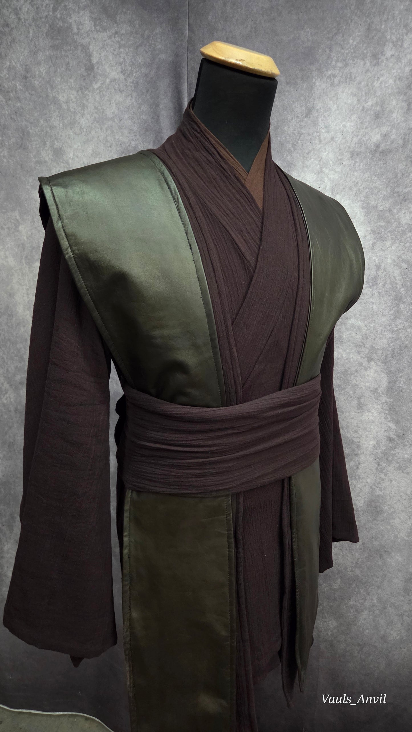 Handcrafted Jedi/Sith Obi Belt – 100% Crinkle Cotton Version