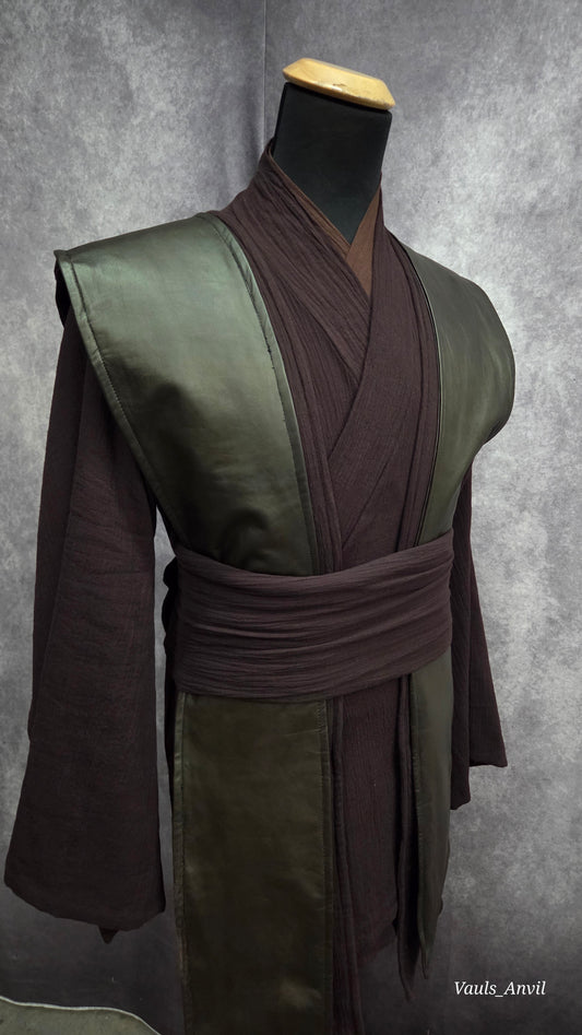 Handcrafted Jedi/Sith Obi Belt – 100% Crinkle Cotton Version