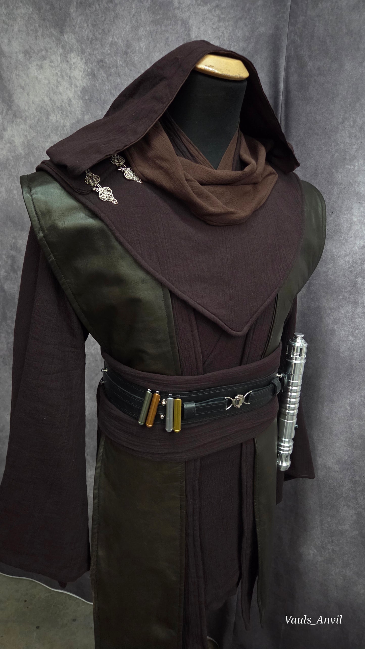 'Shadow' Jedi Sith Hoodpiece & Mantle - Star Wars Cosplay