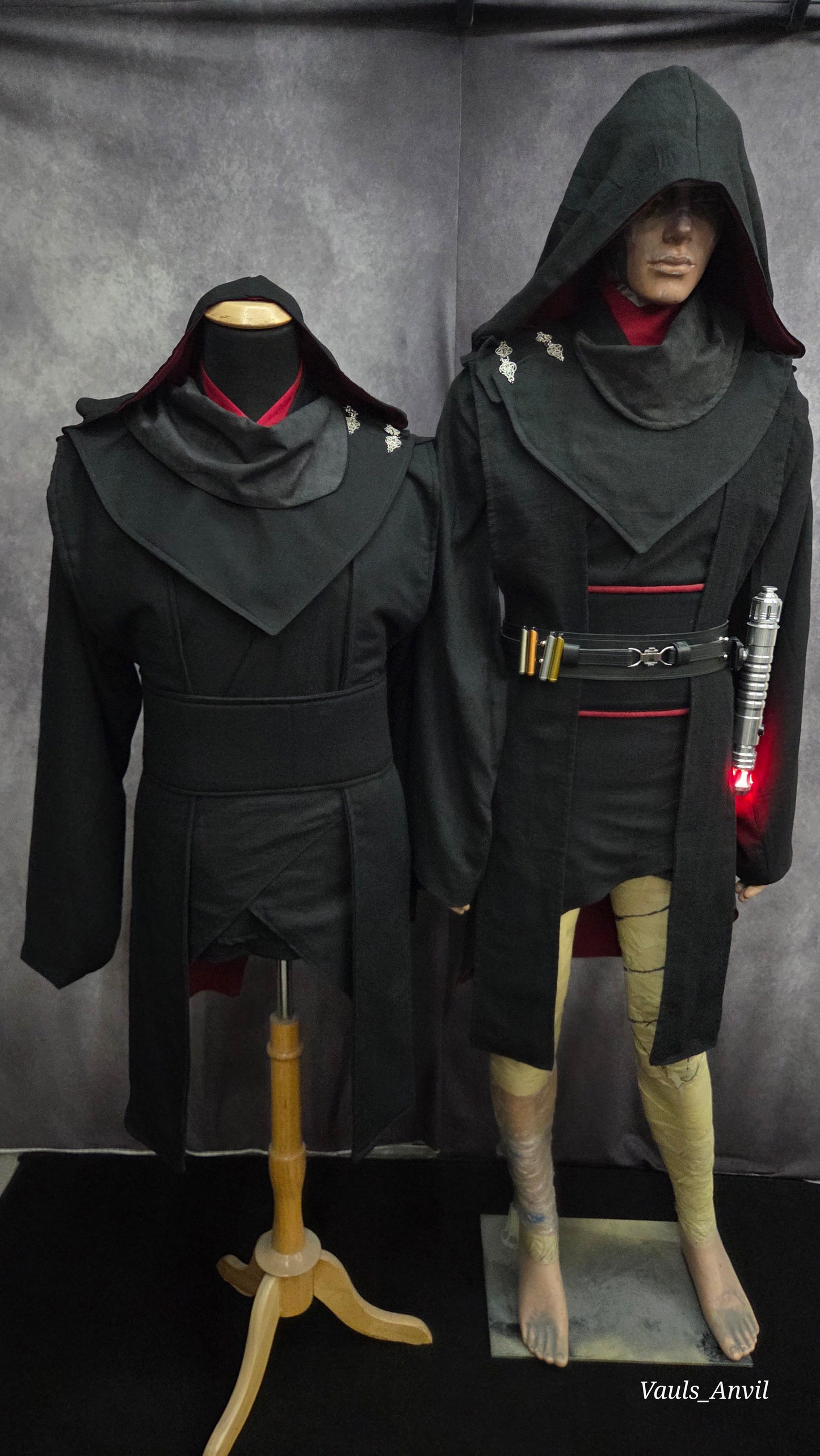 'Shadow' Jedi Sith Hoodpiece & Mantle - Star Wars Cosplay