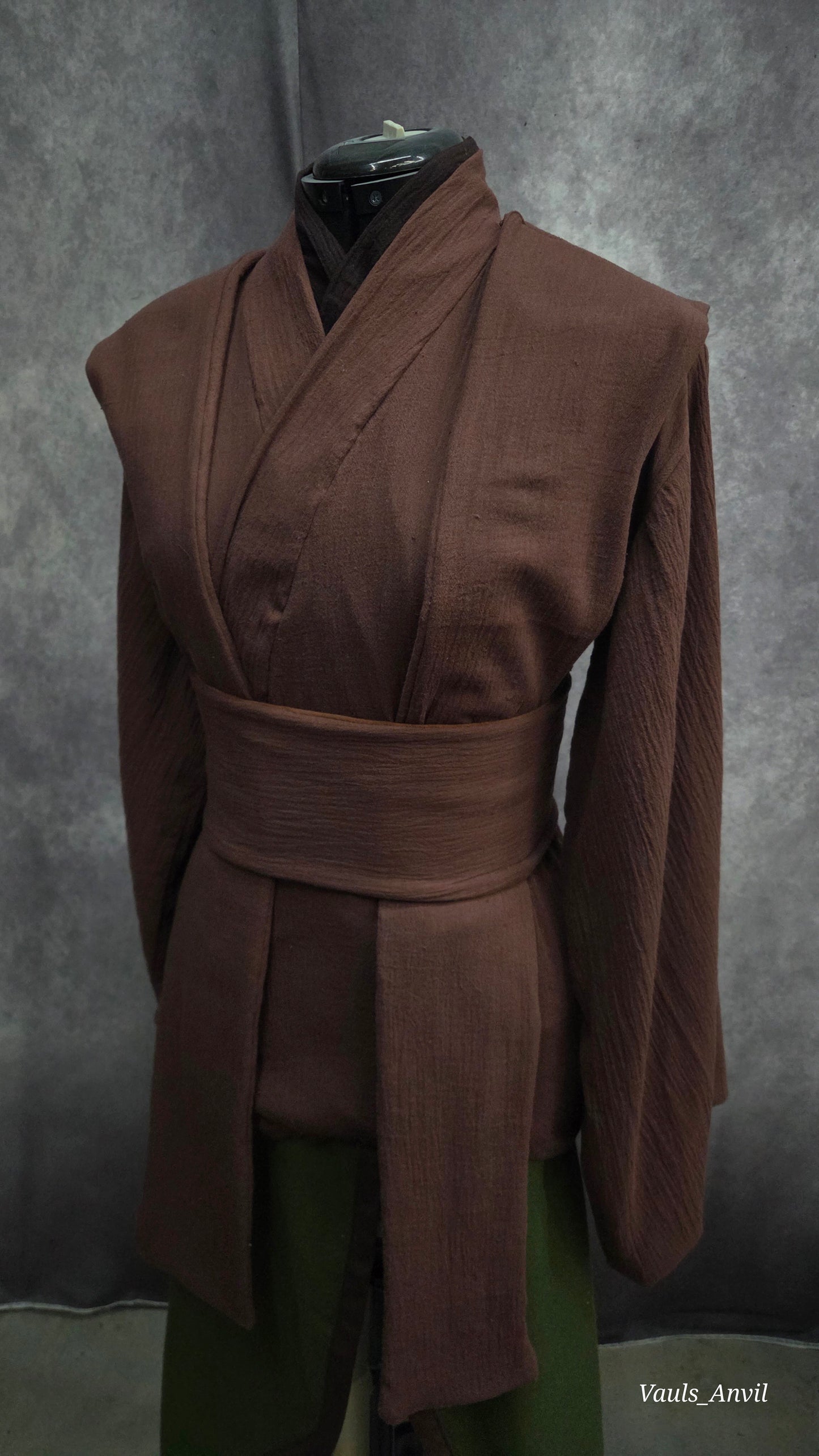 Handcrafted Jedi/Sith Obi Belt – 100% Crinkle Cotton Version