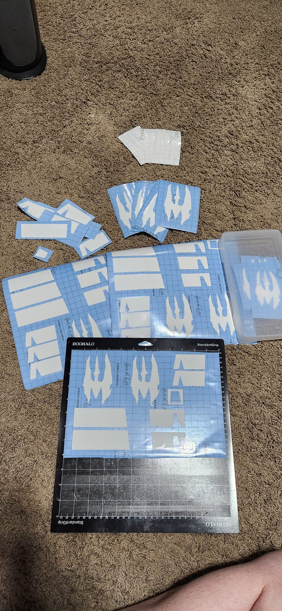 Death Watch Stencil Set - LADW Live Action DeathWatch - 501st Legion - CRL USED - Vauls Anvil