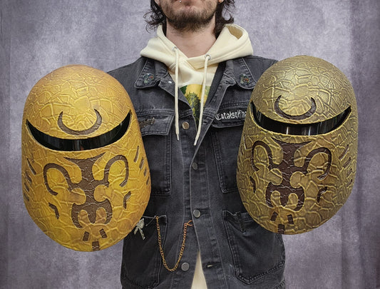 Morrowind Hlaalu BoneMold Helmet Replica - Cosplay Hand Painted