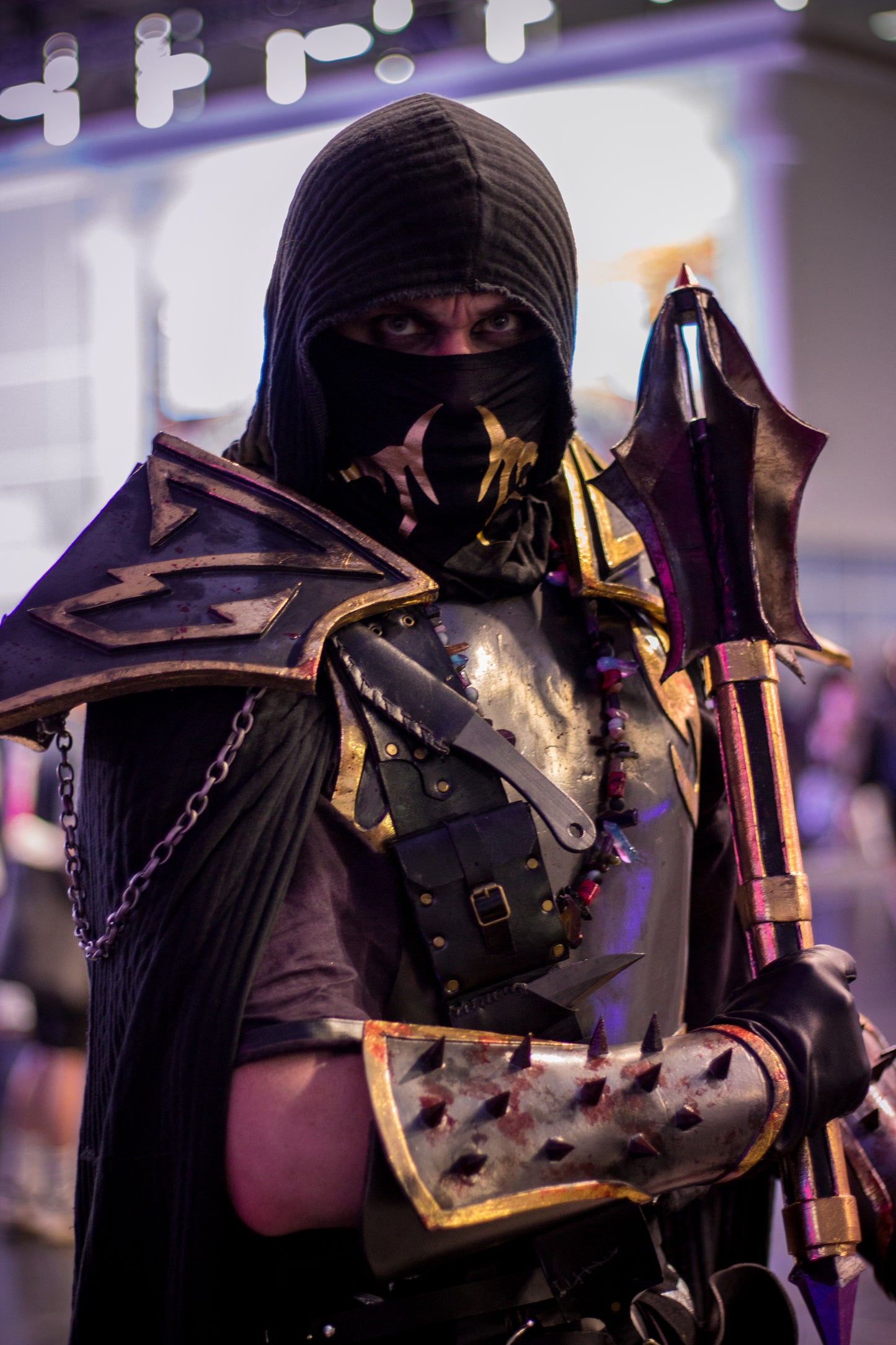 Dark Elf Assassin Cosplay Larp Armor - Worbla Custom Made