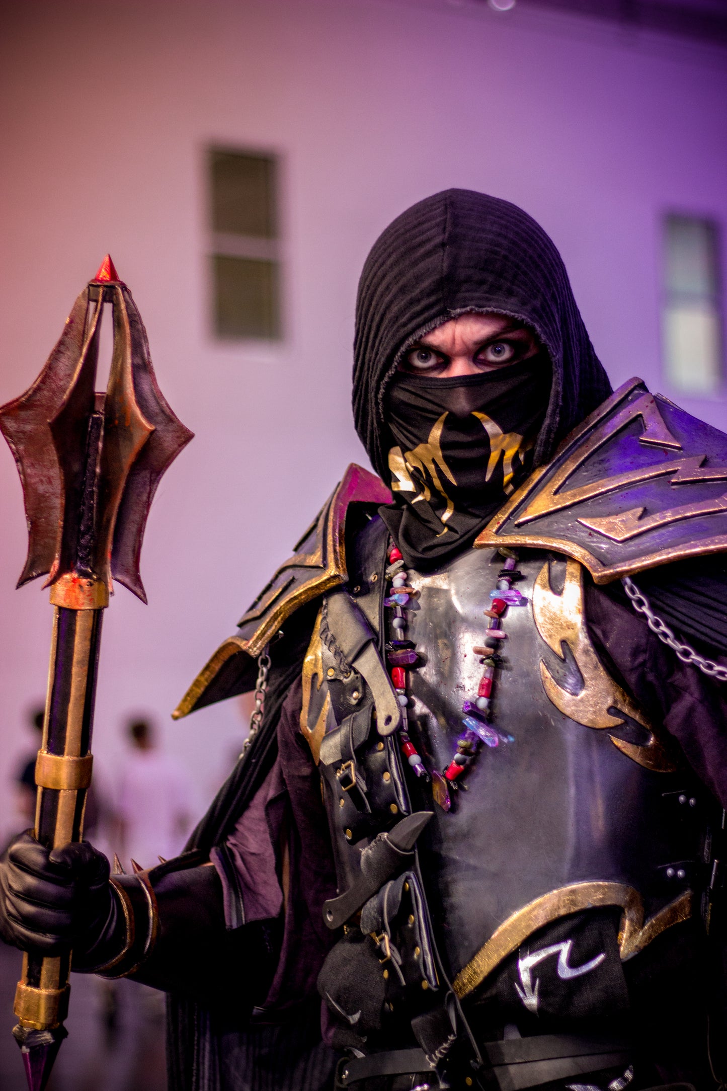 Dark Elf Assassin Cosplay Larp Armor - Worbla Custom Made