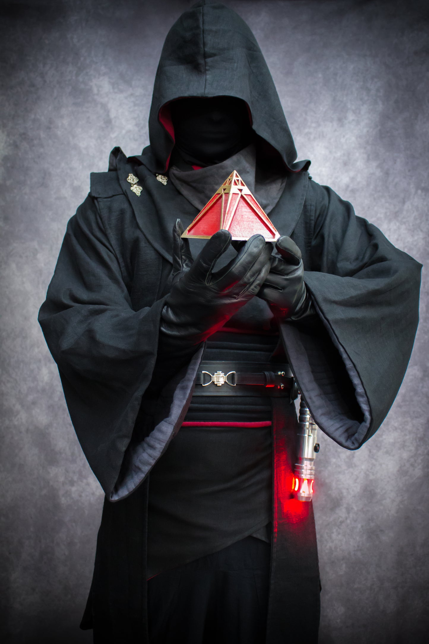 'Shadow' Jedi Sith Hoodpiece & Mantle - Star Wars Cosplay