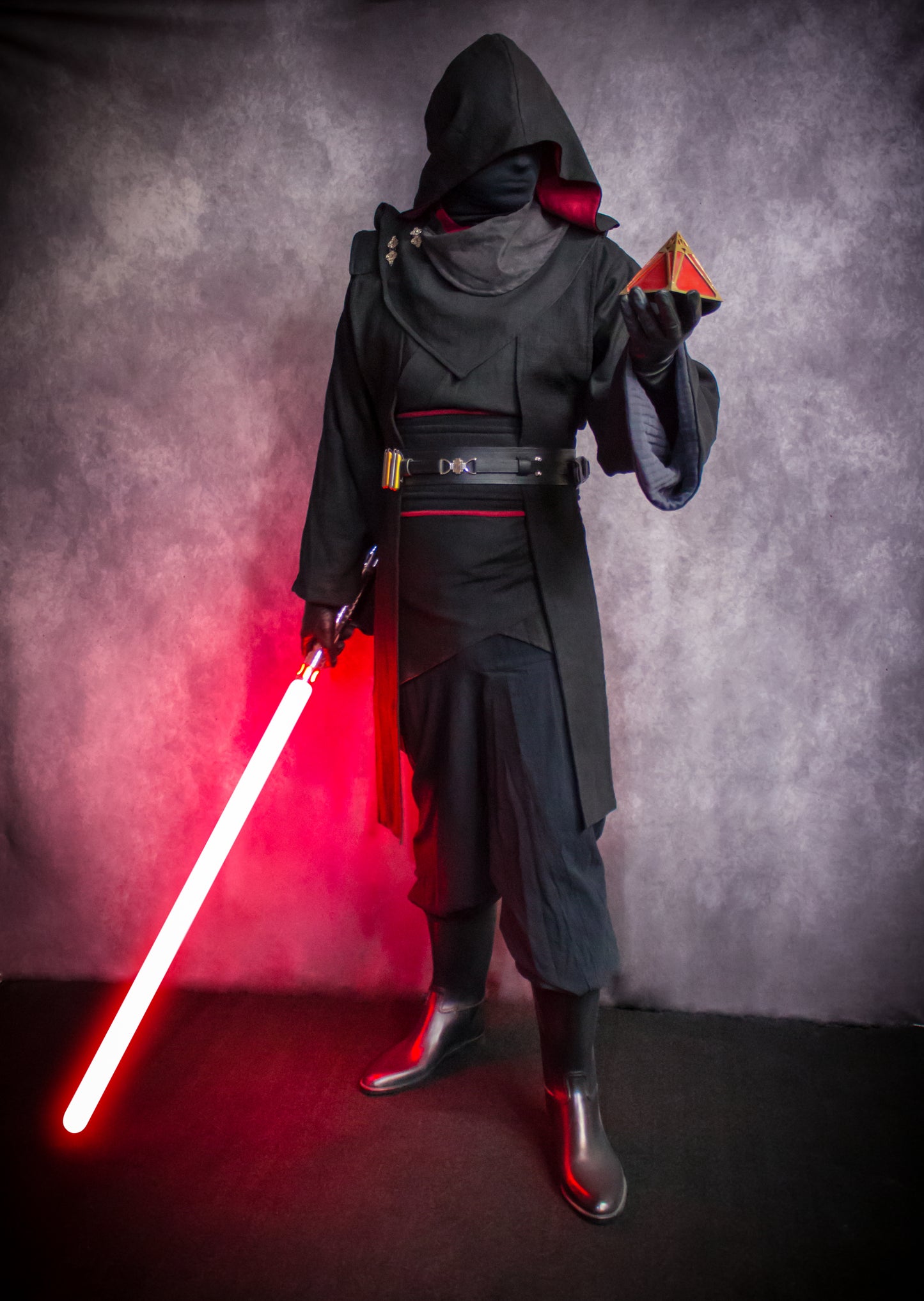 'Shadow' Jedi Sith Hoodpiece & Mantle - Star Wars Cosplay