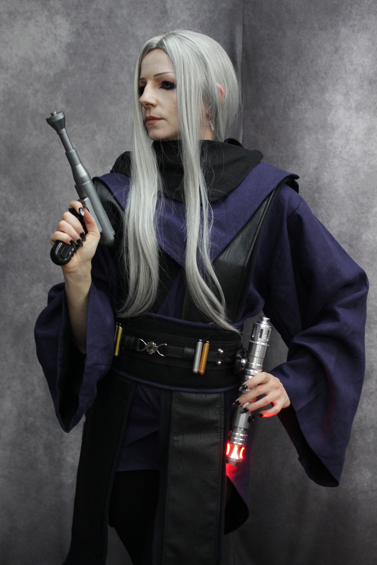 'Shadow' Jedi Sith Hoodpiece & Mantle - Star Wars Cosplay